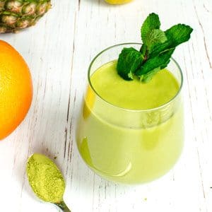 Ich trinke den Smoothie am liebsten aus dem <strong>Glas</strong>.