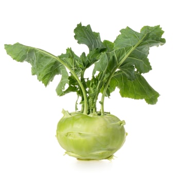 kohlrabi leaves